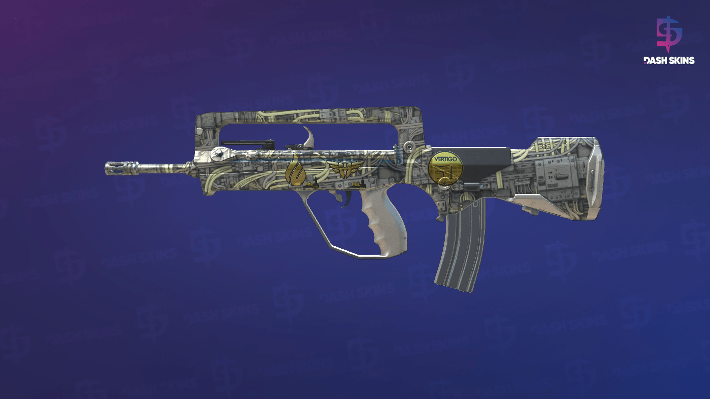 Souvenir FAMAS | Faulty Wiring (Field-Tested) Screenshot Playside