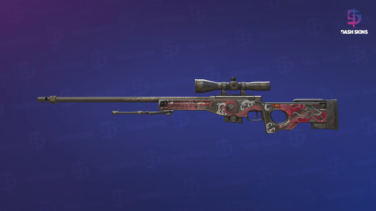 StatTrak™ AWP | Duality (Field-Tested) Screenshot Playside