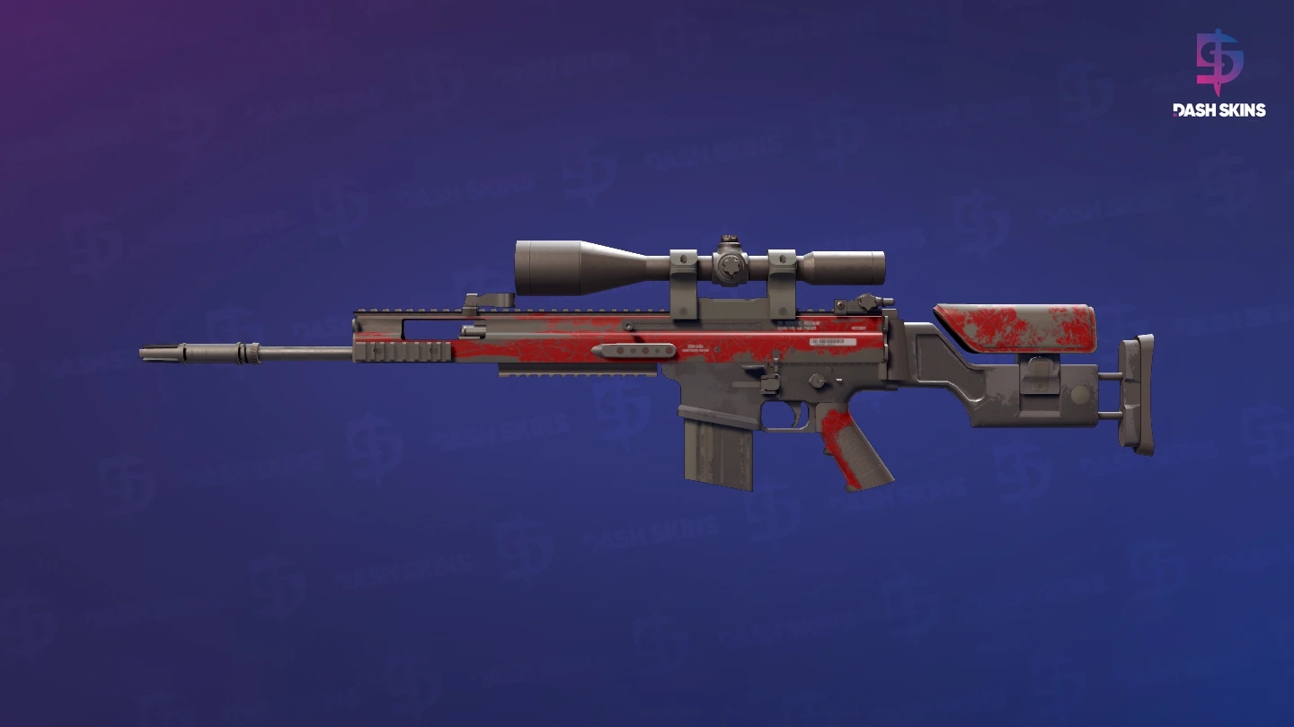 SCAR-20 | Crimson Web (Field-Tested) Screenshot Playside