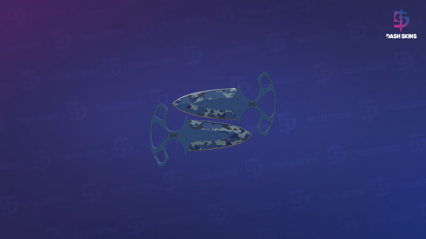 ★ Shadow Daggers | Bright Water (Minimal Wear) Screenshot Playside