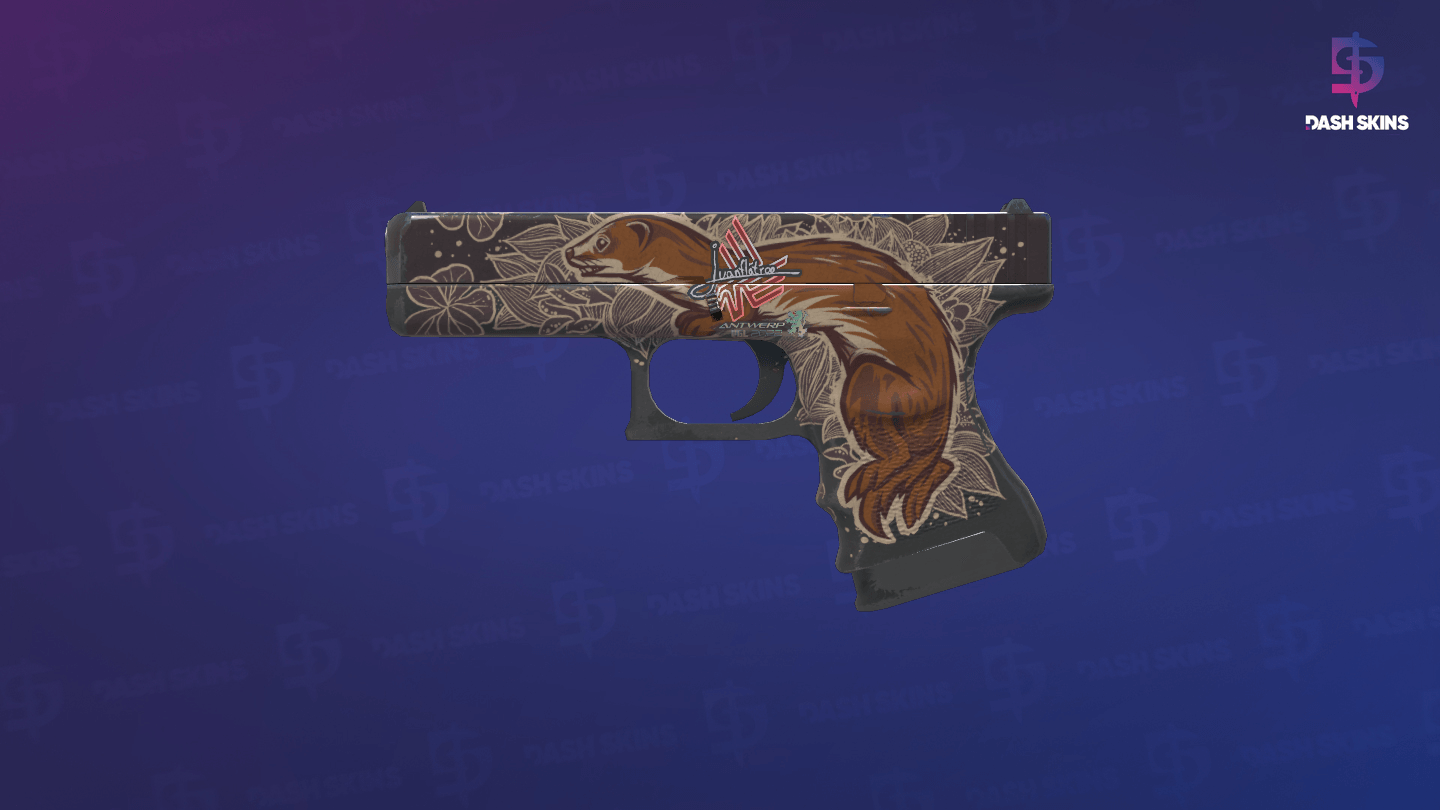 Glock-18 | Weasel (Well-Worn) Screenshot Playside