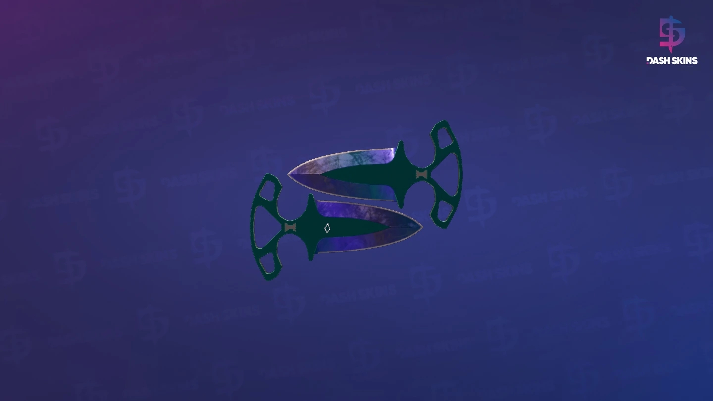★ StatTrak™ Shadow Daggers | Doppler (Factory New) - Phase 3 Screenshot Playside