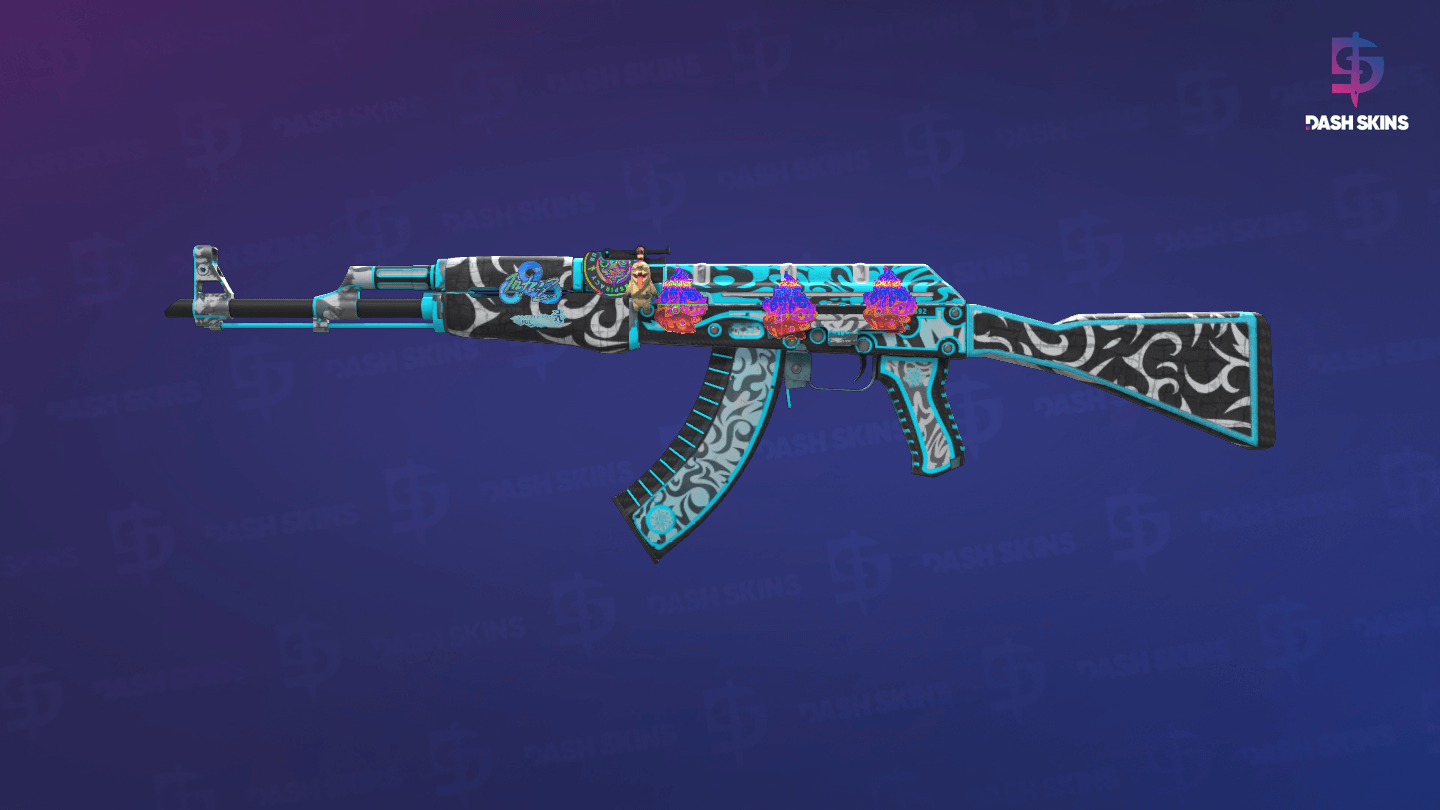 AK-47 | Frontside Misty (Field-Tested) Screenshot Playside