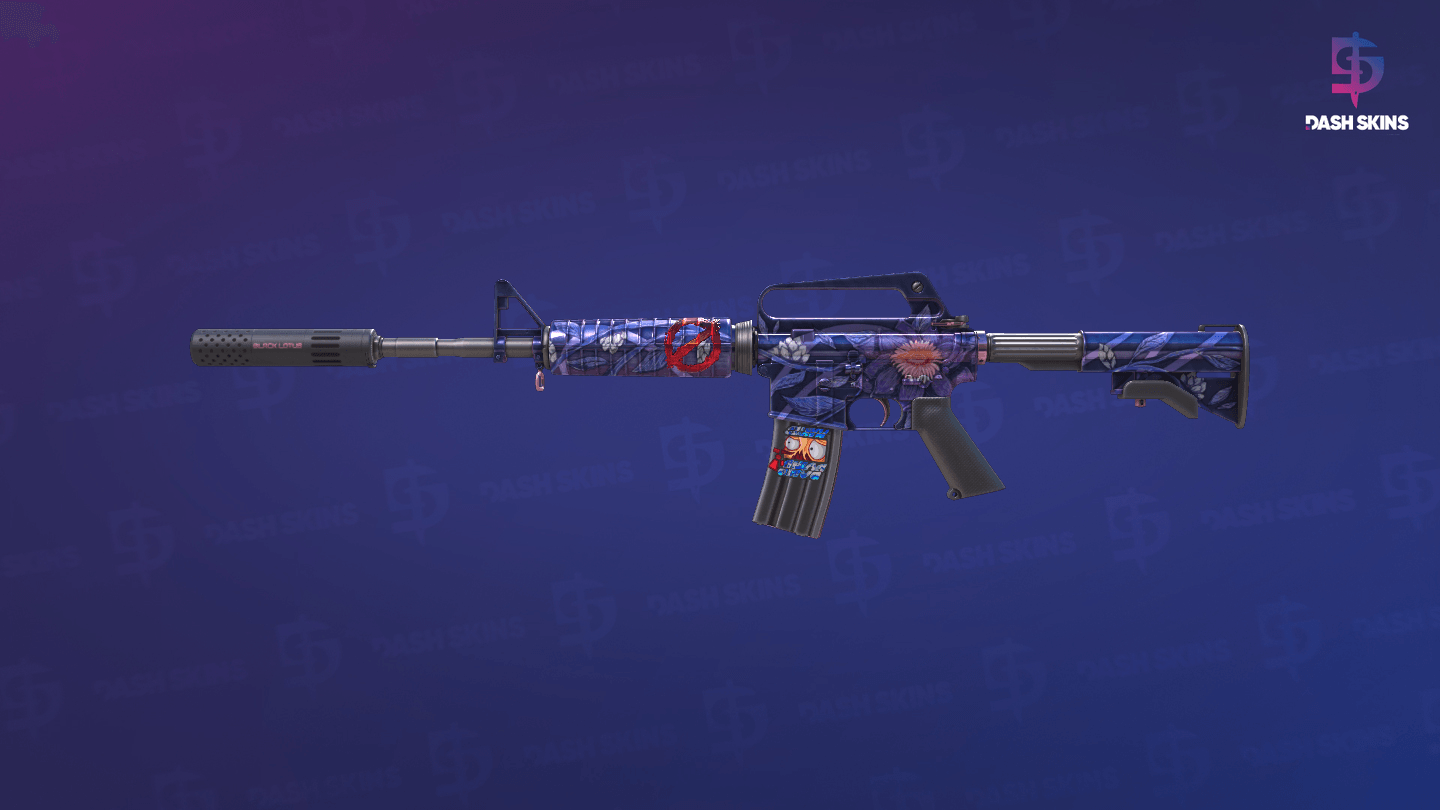 M4A1-S | Black Lotus (Field-Tested) Screenshot Playside