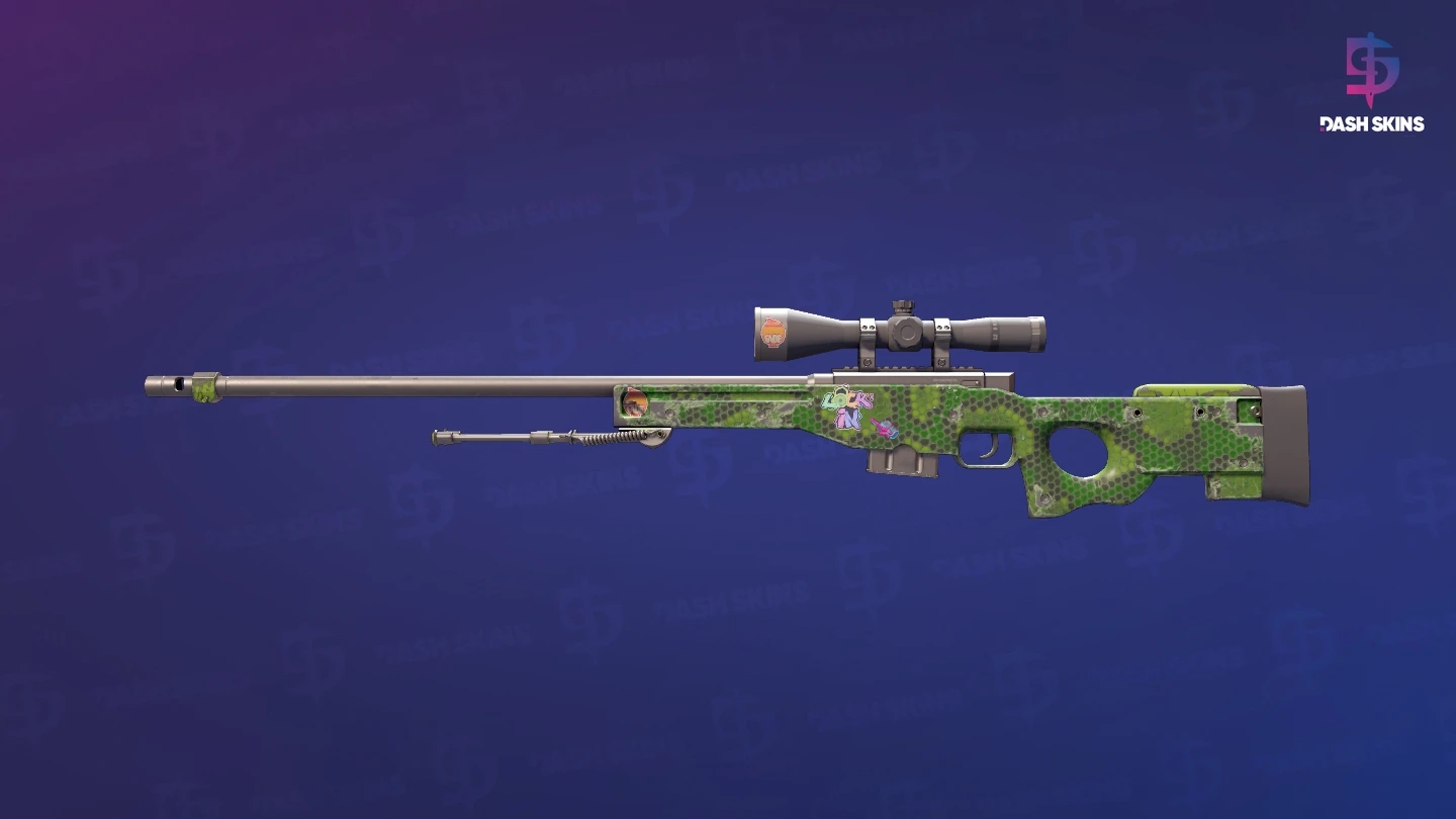 AWP | Pit Viper (Field-Tested) Screenshot Playside