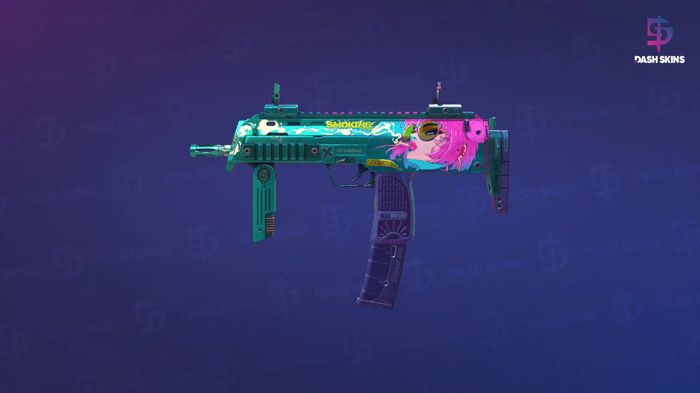 MP7 | Smoking Kills (Field-Tested) Screenshot Playside