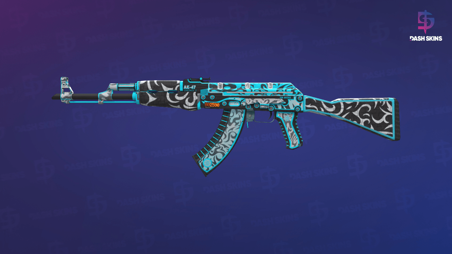 StatTrak™ AK-47 | Frontside Misty (Minimal Wear) Screenshot Playside