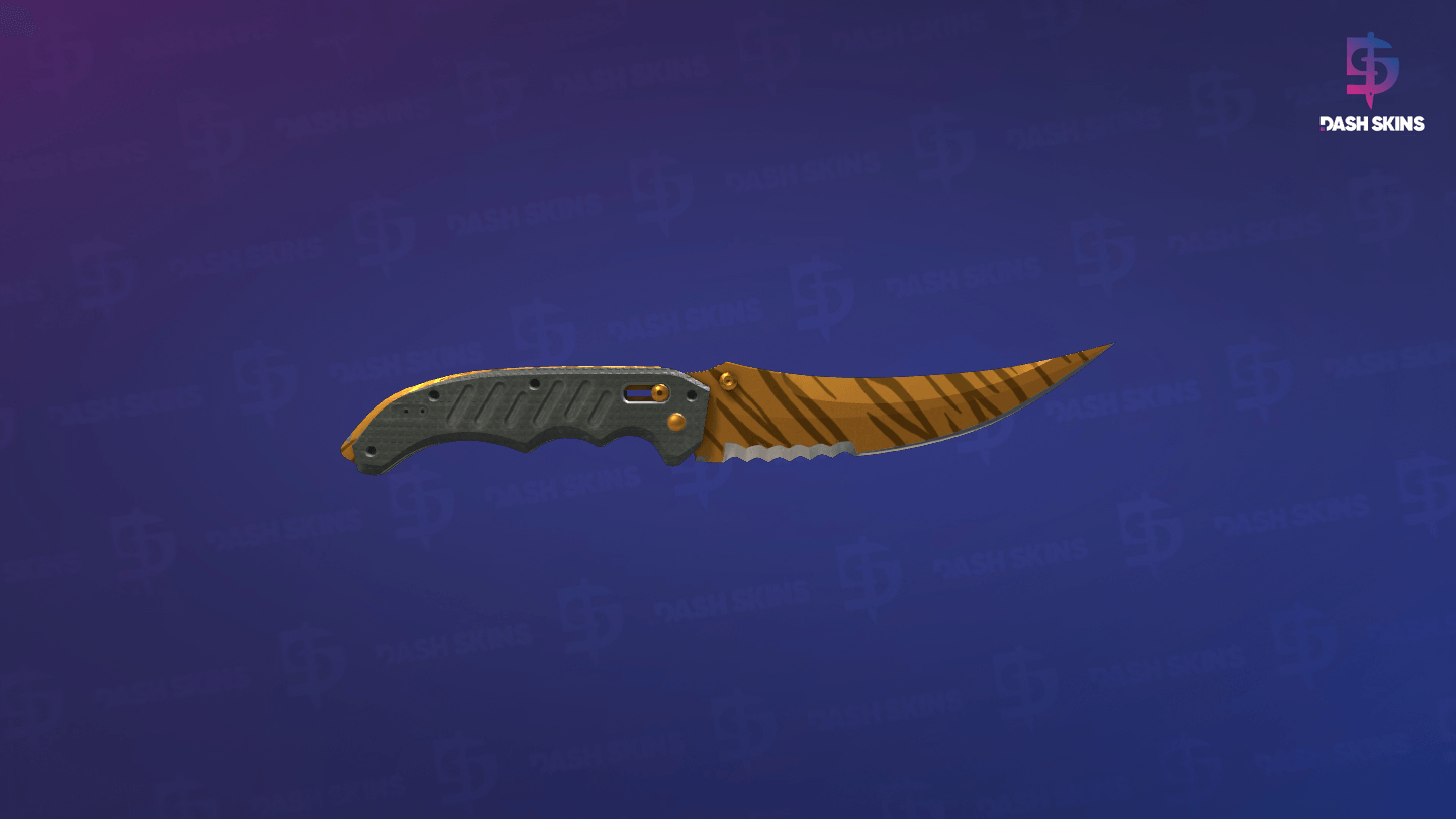 ★ Flip Knife | Tiger Tooth (Factory New) Screenshot Playside