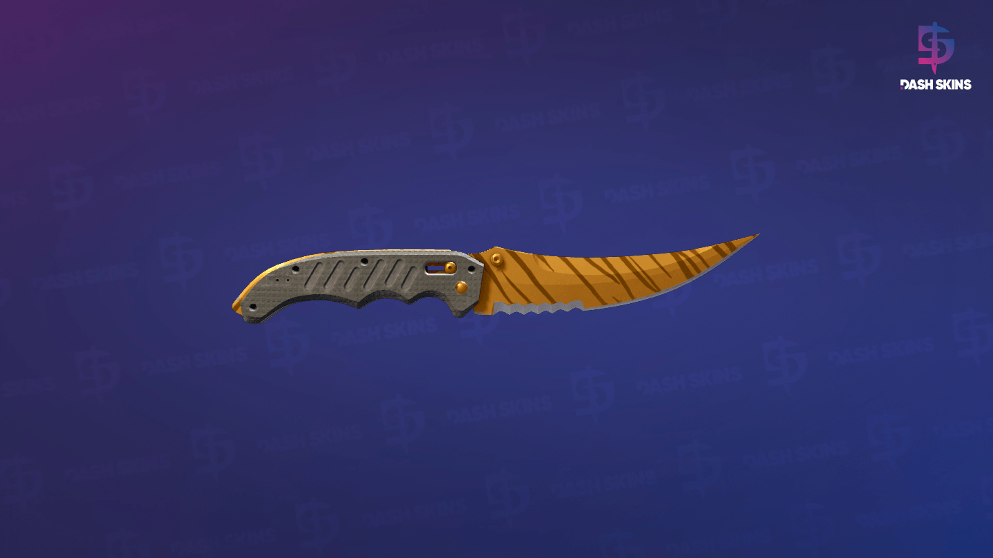 ★ Flip Knife | Tiger Tooth (Factory New) Screenshot Playside