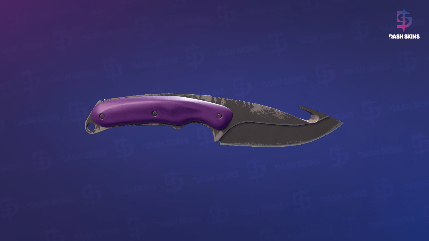 ★ Gut Knife | Ultraviolet (Field-Tested) Screenshot Playside