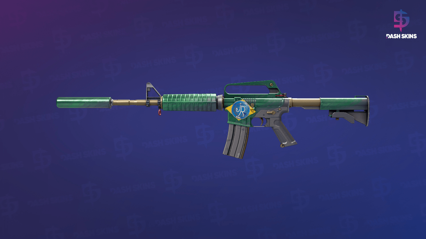 M4A1-S | Electrum (Minimal Wear) Screenshot Playside