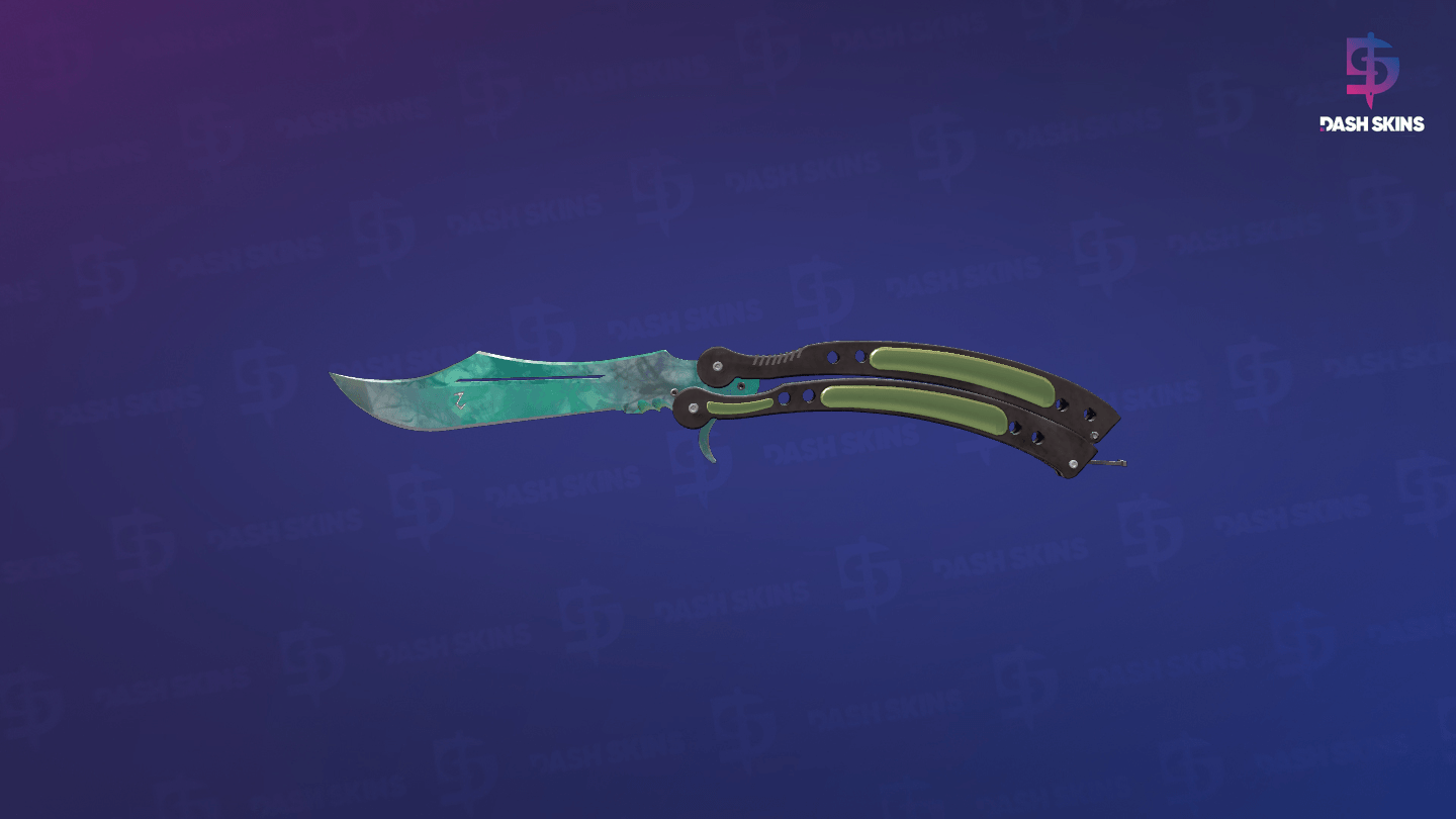 ★ StatTrak™ Butterfly Knife | Gamma Doppler (Factory New) - Phase 2 Screenshot Playside