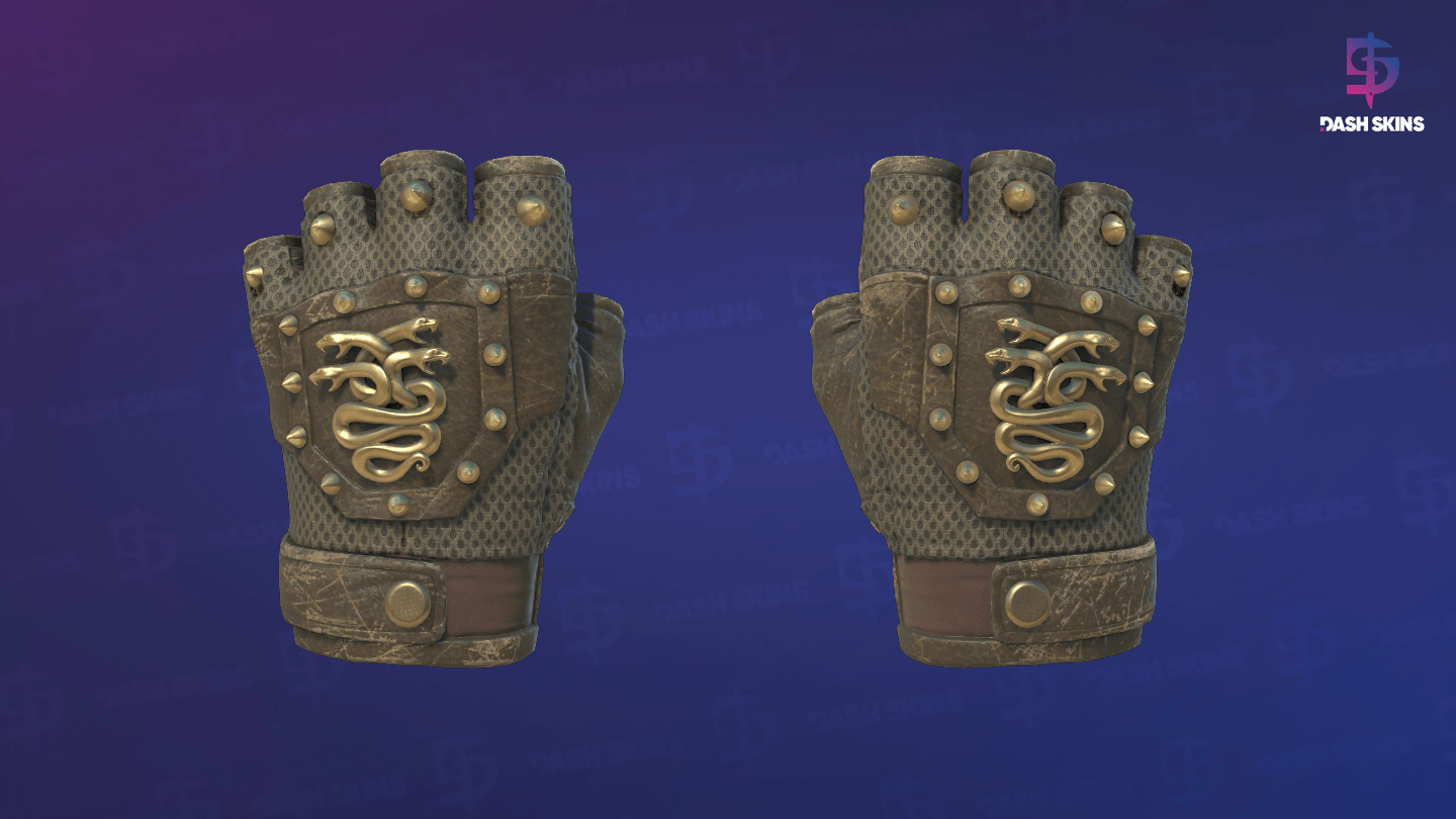 ★ Hydra Gloves | Mangrove (Well-Worn) Screenshot Playside