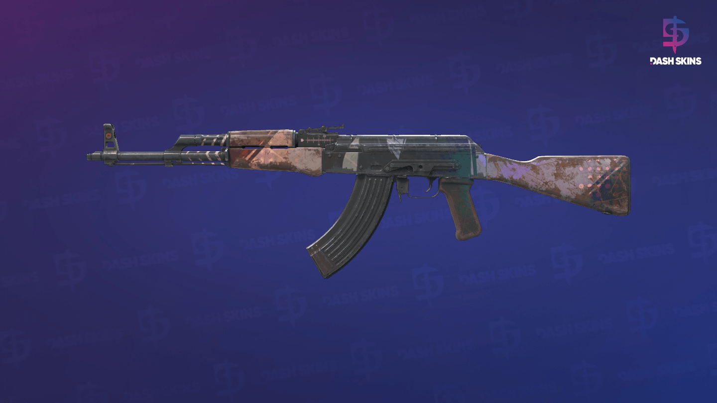 AK-47 | Crossfade (Battle-Scarred) Screenshot Playside