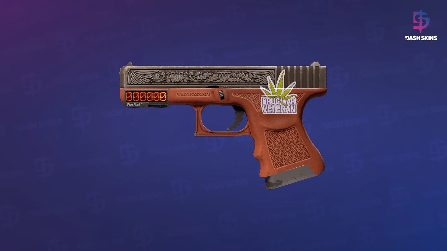 StatTrak™ Glock-18 | Royal Legion (Field-Tested) Screenshot Playside