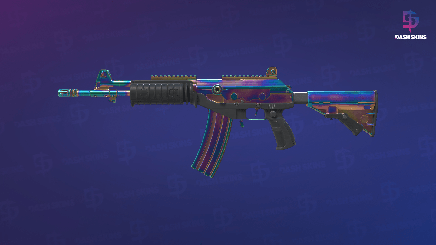 Galil AR | Rainbow Spoon (Minimal Wear) Screenshot Playside
