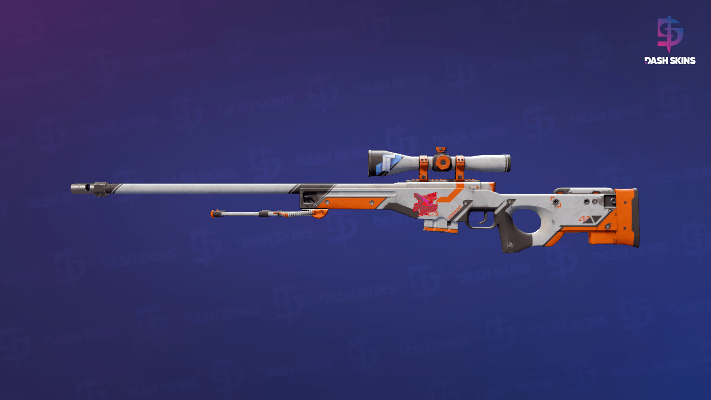 AWP | Asiimov (Battle-Scarred) Screenshot Playside