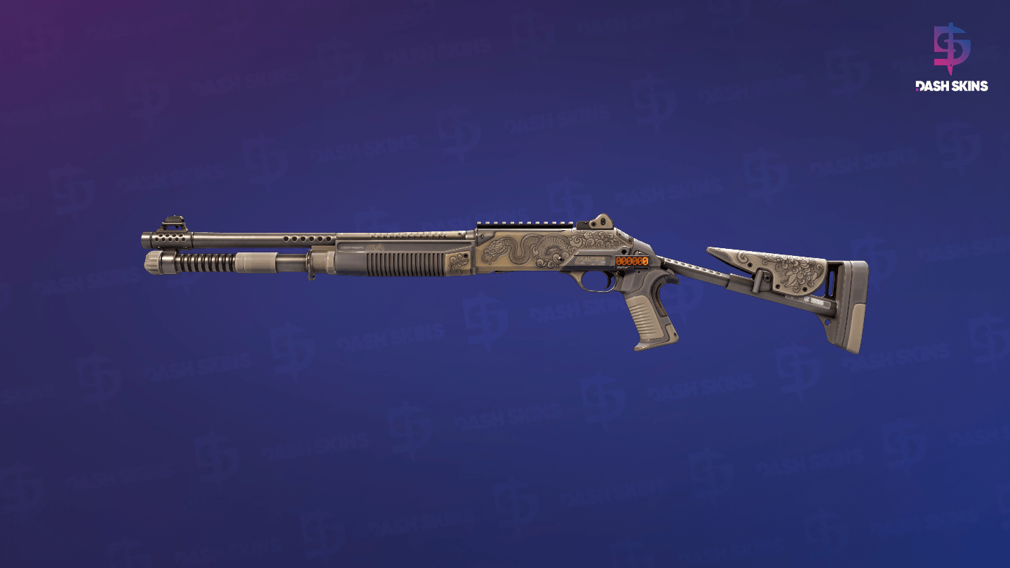 StatTrak™ XM1014 | Irezumi (Minimal Wear) Screenshot Playside
