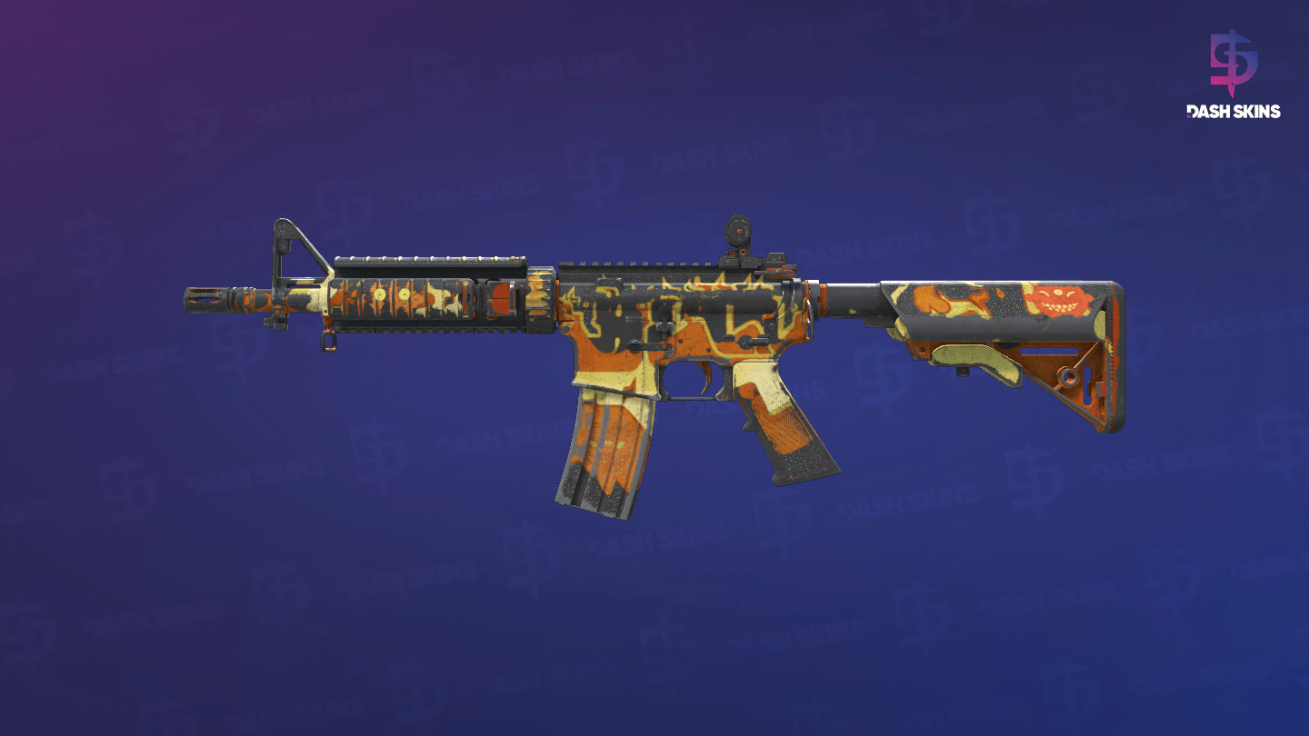 M4A4 | Hellish (Battle-Scarred) Screenshot Playside