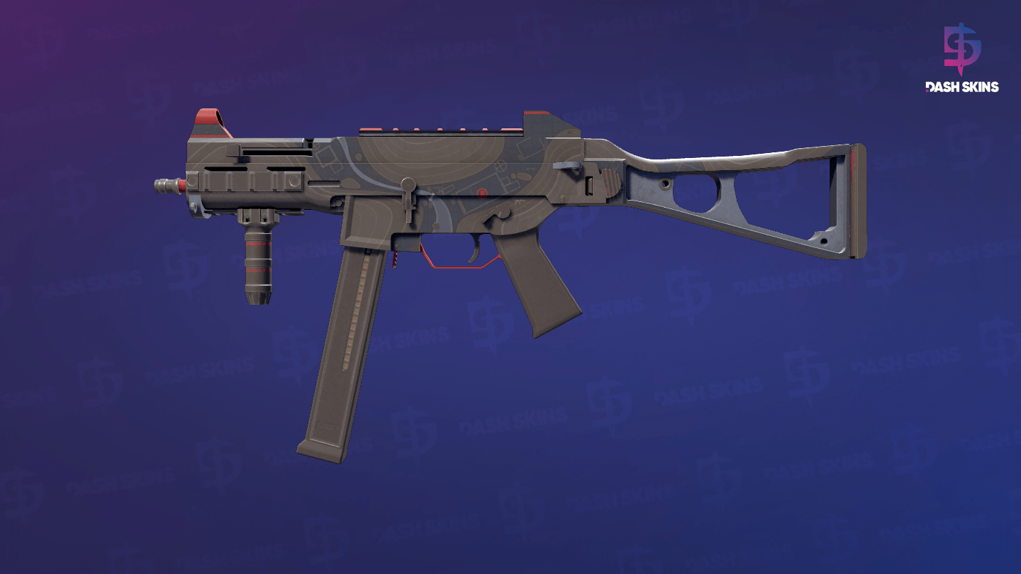 UMP-45 | Briefing (Well-Worn) Screenshot Playside