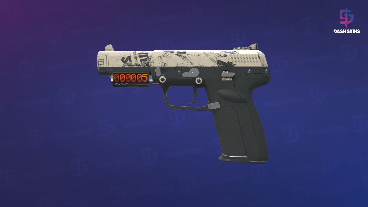StatTrak™ Five-SeveN | Kami (Field-Tested) Screenshot Playside