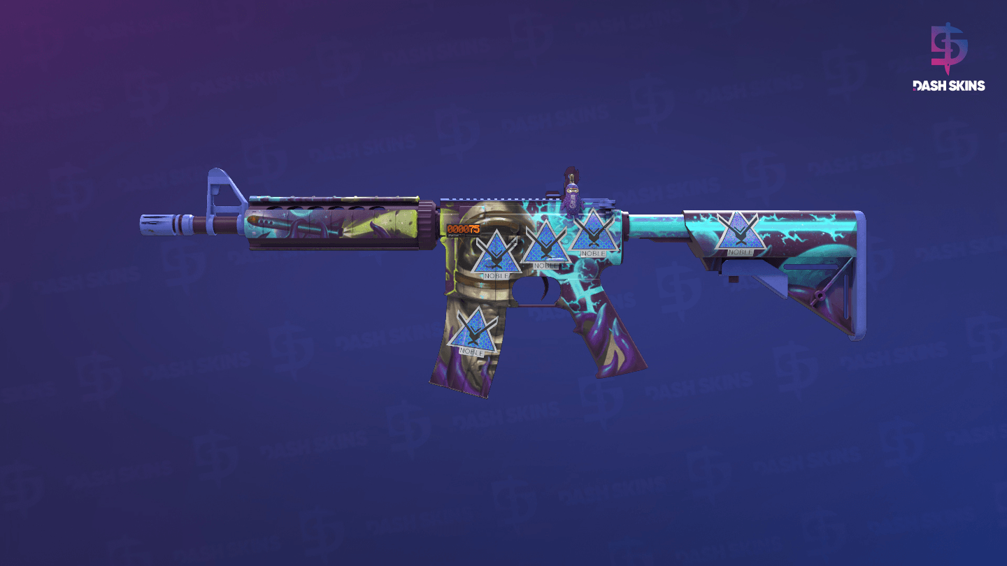 StatTrak™ M4A4 | Desolate Space (Field-Tested) Screenshot Playside