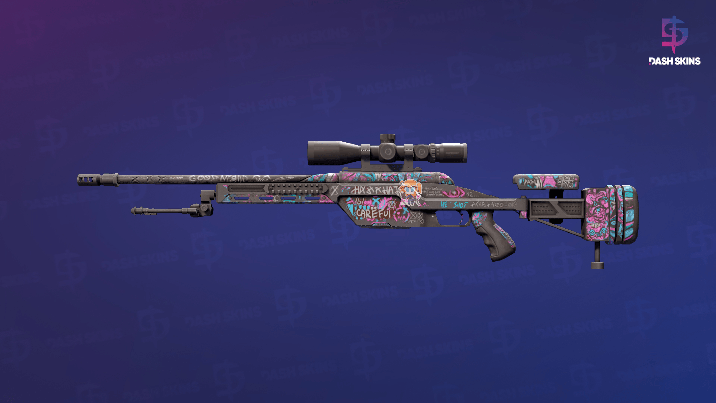 SSG 08 | Fever Dream (Battle-Scarred) Screenshot Playside