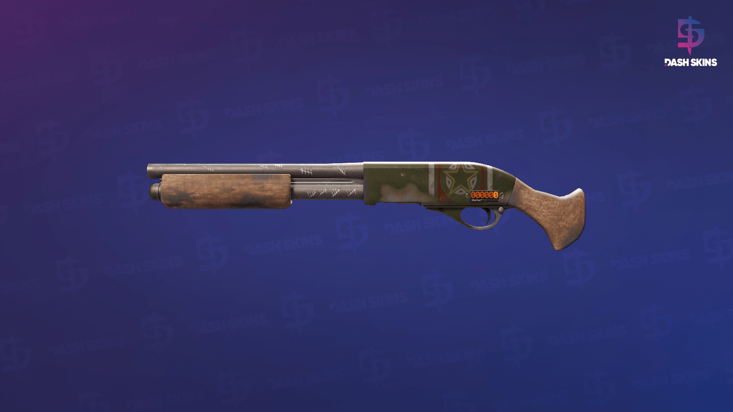 StatTrak™ Sawed-Off | Fubar (Well-Worn) Screenshot Playside