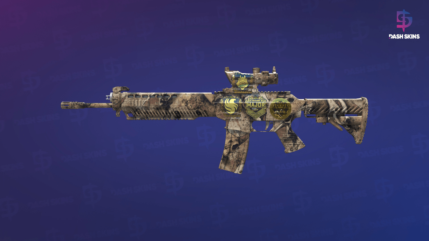 Souvenir SG 553 | Bleached (Factory New) Screenshot Playside