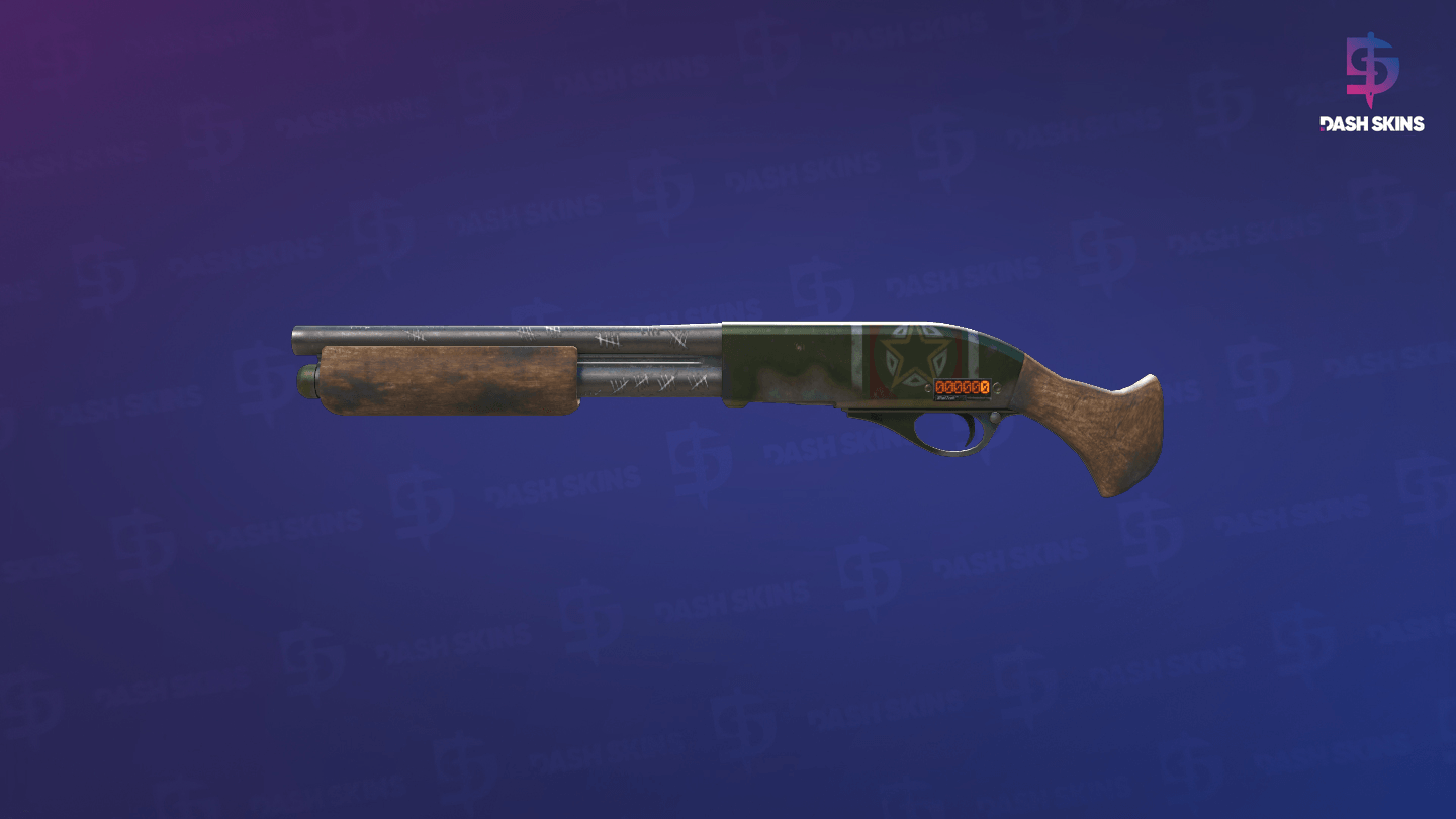 StatTrak™ Sawed-Off | Fubar (Well-Worn) Screenshot Playside
