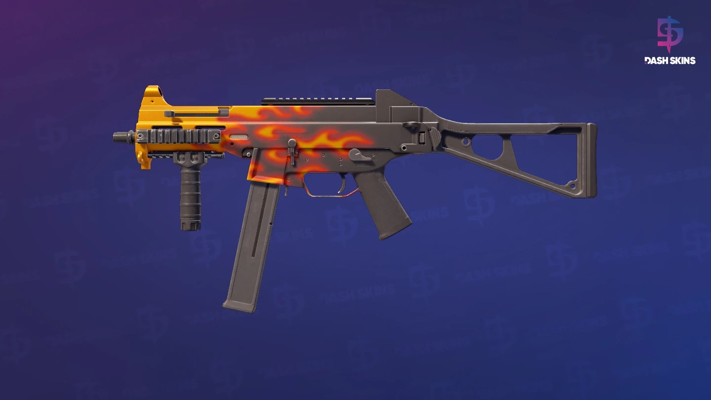 UMP-45 | Blaze (Factory New) Screenshot Playside