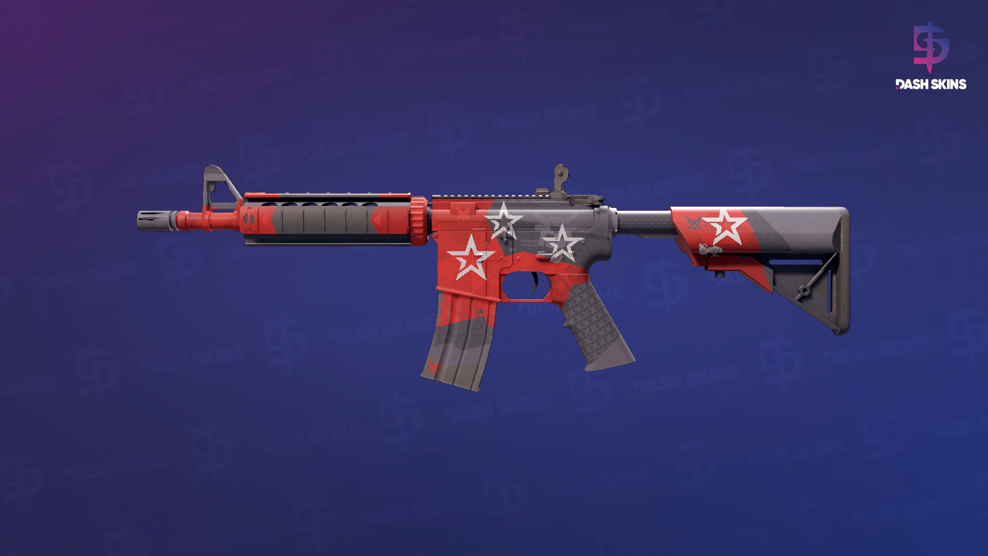 M4A4 | Evil Daimyo (Minimal Wear) Screenshot Playside