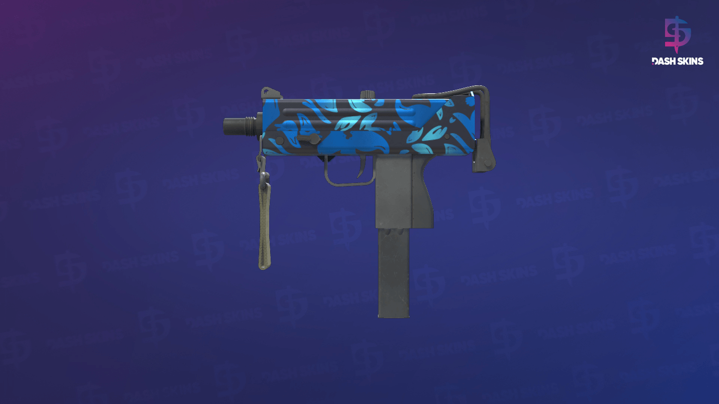 MAC-10 | Oceanic (Factory New) Screenshot Playside