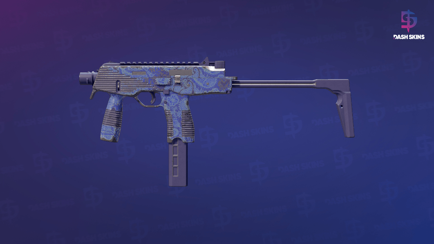 MP9 | Cobalt Paisley (Field-Tested) Screenshot Playside