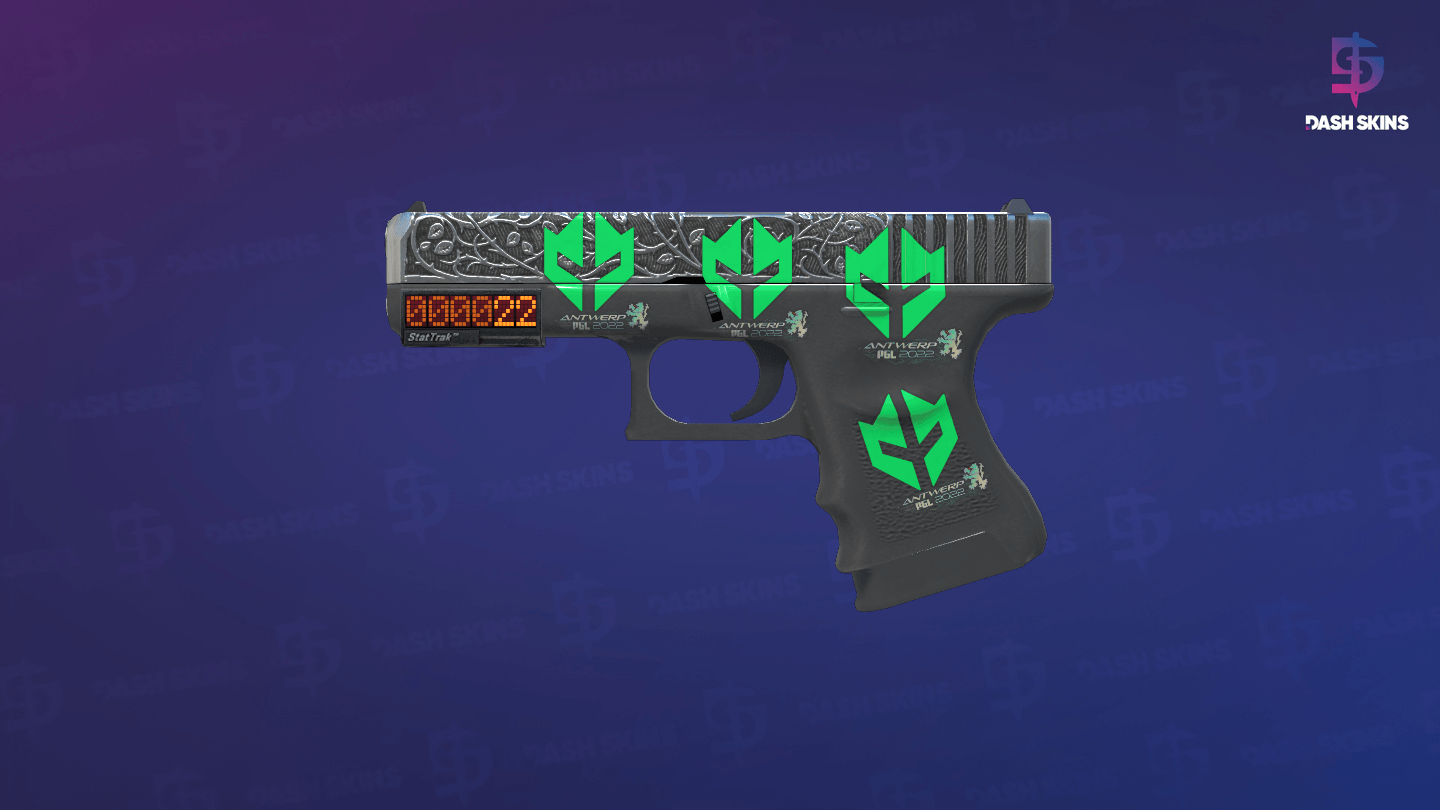StatTrak™ Glock-18 | Ironwork (Minimal Wear) Screenshot Playside