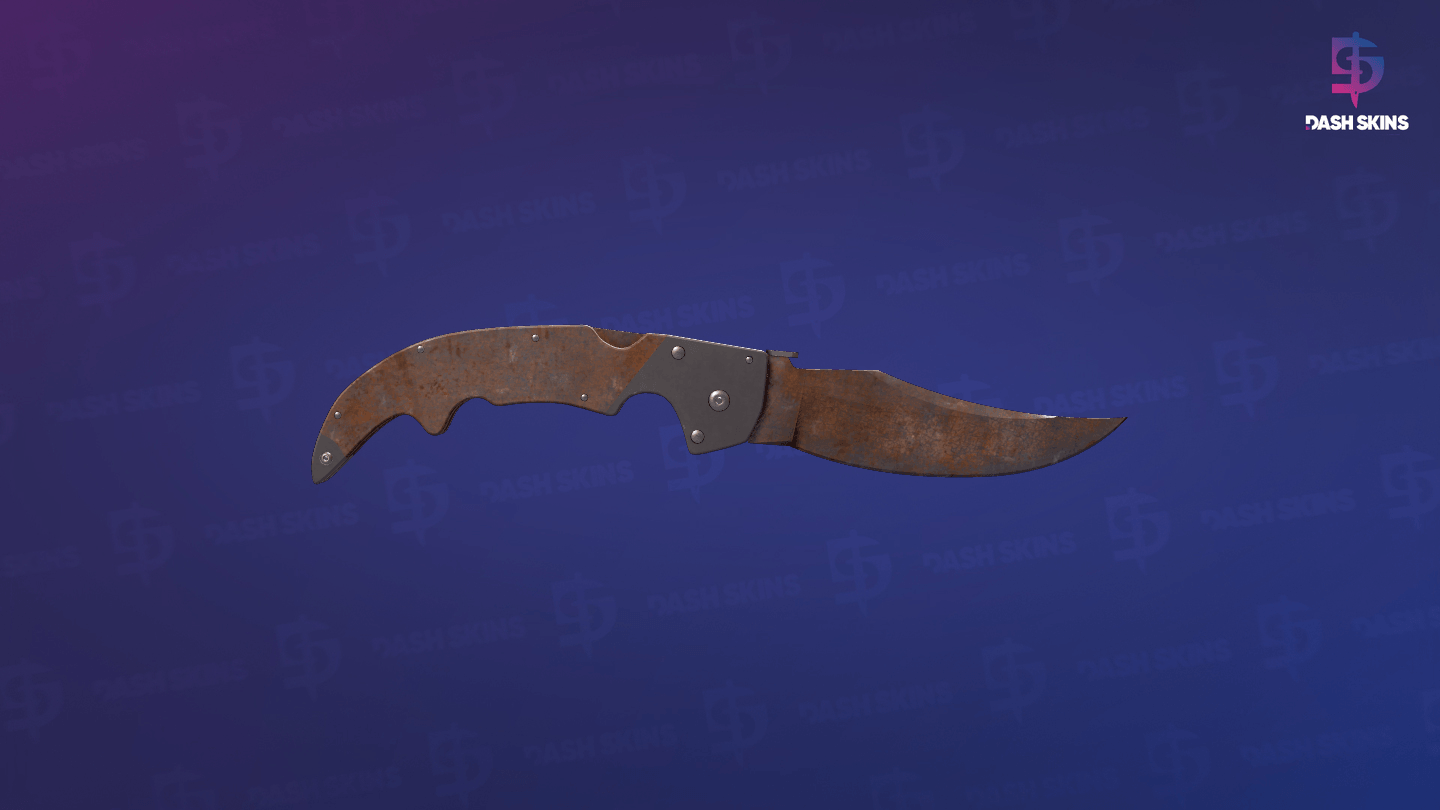 ★ Falchion Knife | Rust Coat (Battle-Scarred) Screenshot Playside