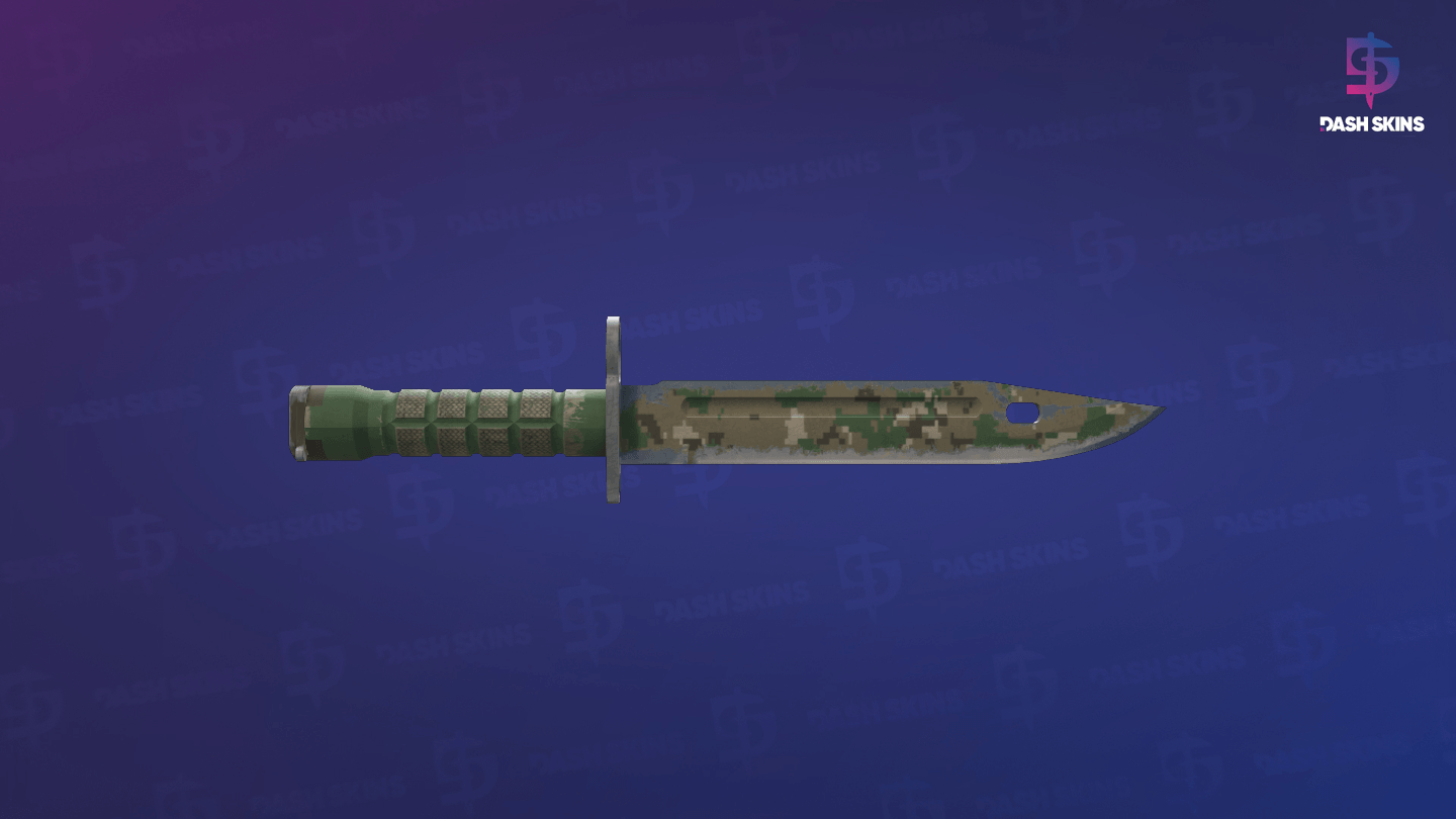 ★ Bayonet | Forest DDPAT (Well-Worn) Screenshot Playside