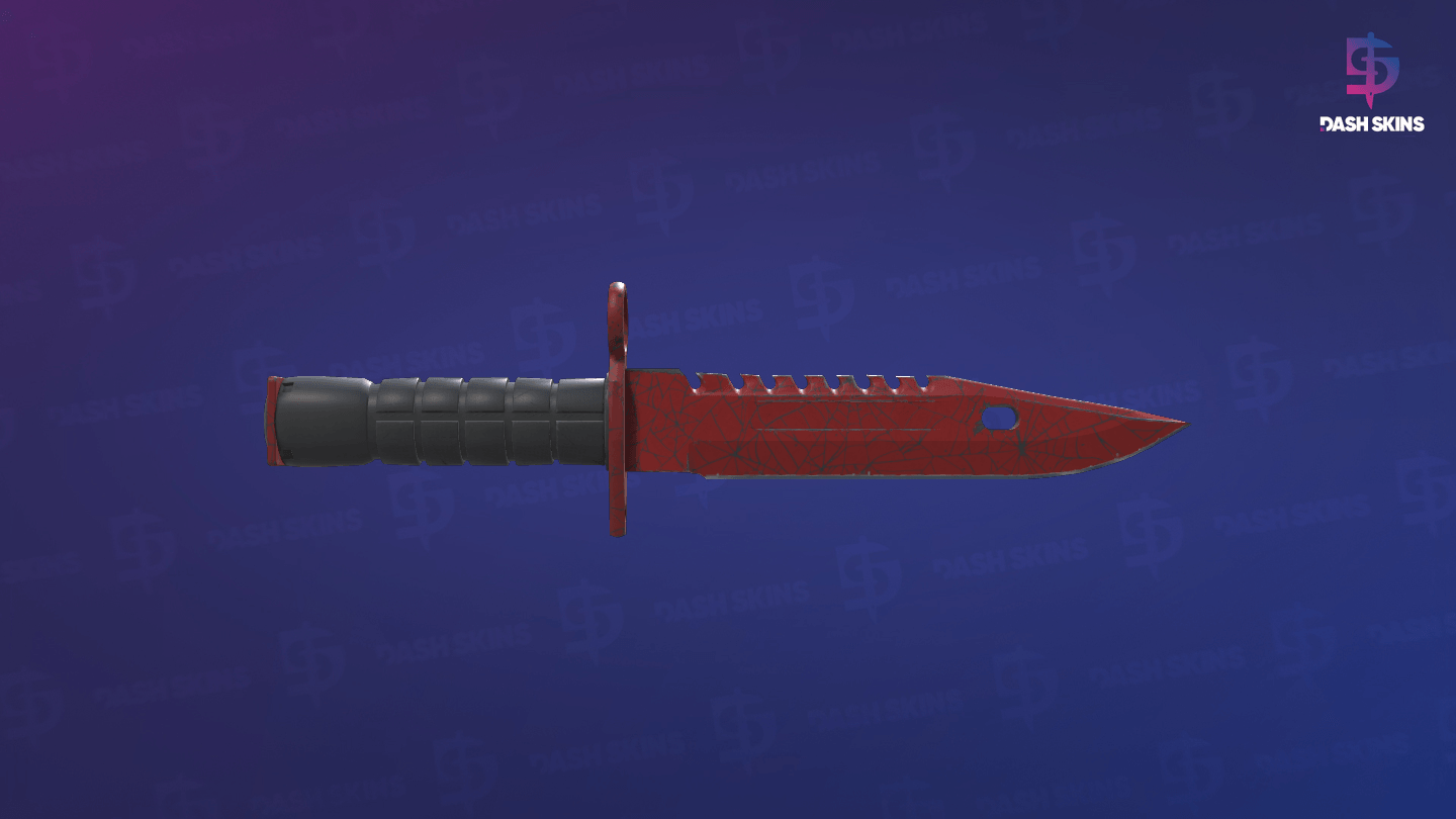 ★ M9 Bayonet | Crimson Web (Minimal Wear) Screenshot Playside
