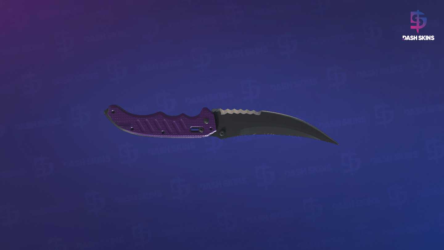 ★ Flip Knife | Ultraviolet (Field-Tested) Screenshot Playside