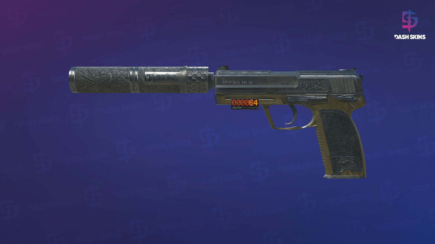 StatTrak™ USP-S | Lead Conduit (Battle-Scarred) Screenshot Playside