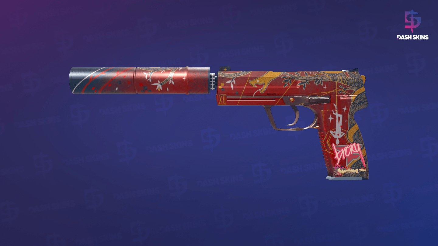USP-S | The Traitor (Minimal Wear) Screenshot Playside