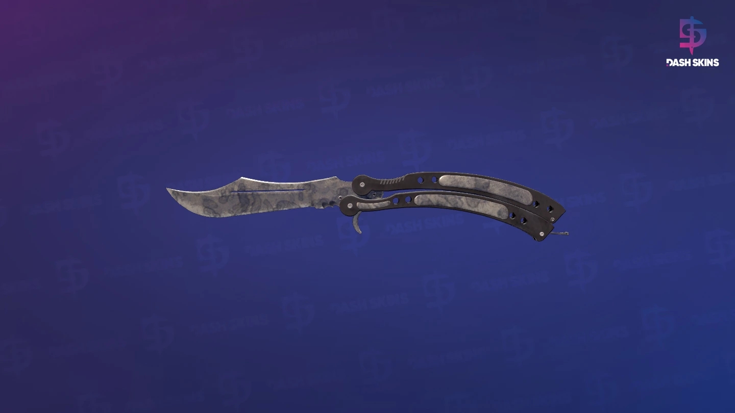 ★ Butterfly Knife | Stained (Battle-Scarred) Screenshot Playside