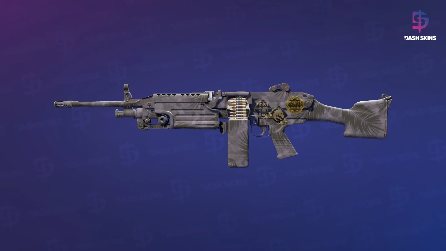 Souvenir M249 | Midnight Palm (Factory New) Screenshot Playside