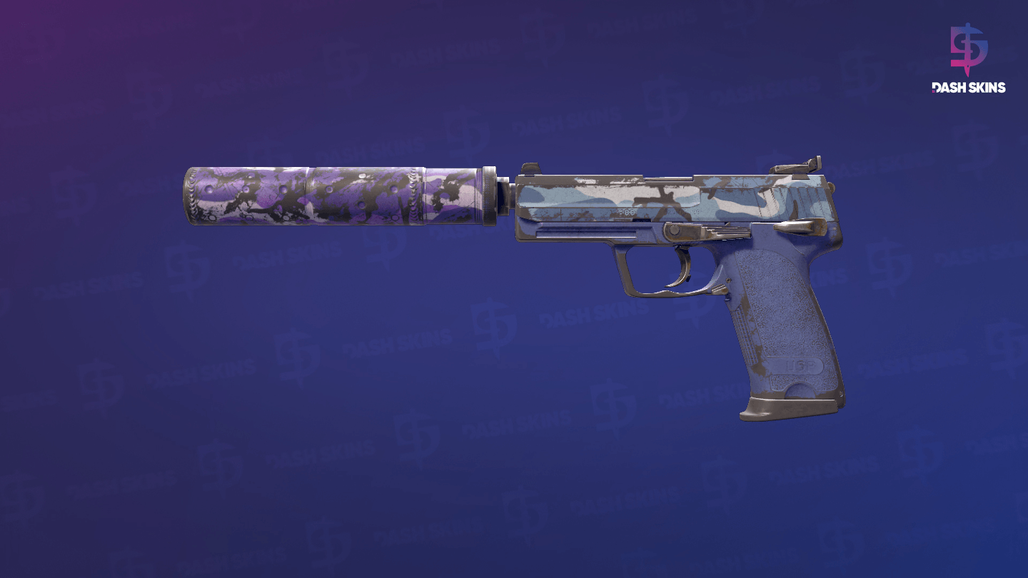 USP-S | Alpine Camo (Battle-Scarred) Screenshot Playside
