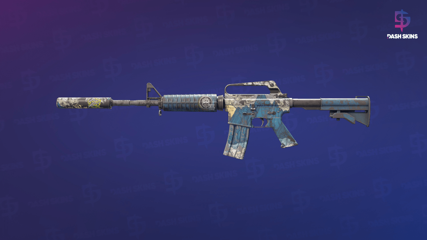 M4A1-S | Solitude (Battle-Scarred) Screenshot Playside