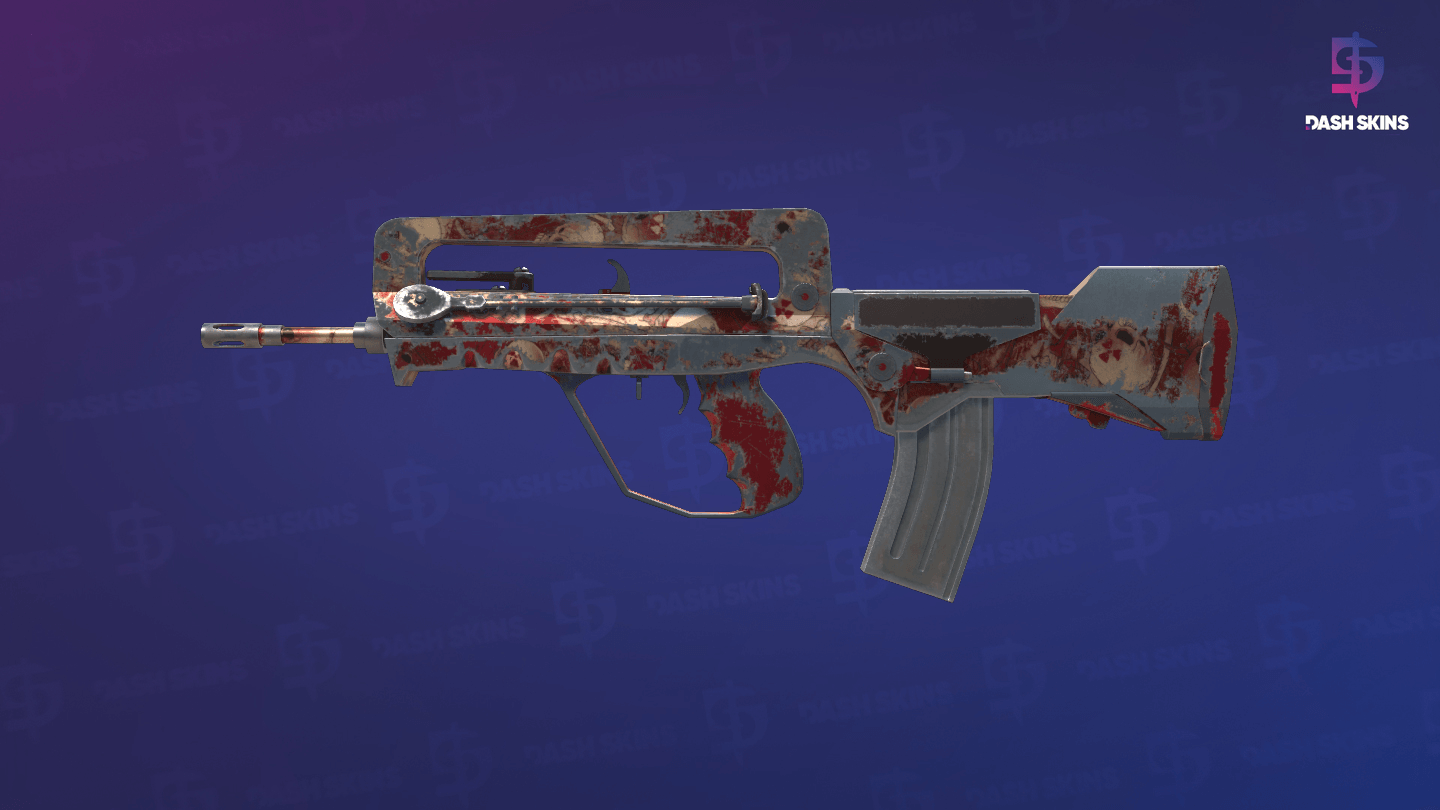 FAMAS | Styx (Battle-Scarred) Screenshot Playside