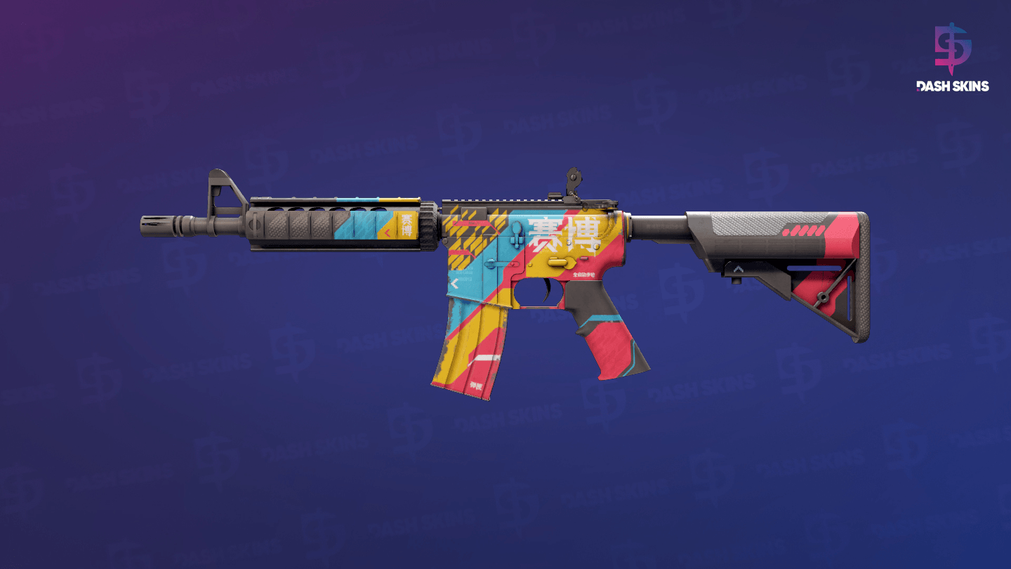 M4A4 | Cyber Security (Field-Tested) Screenshot Playside