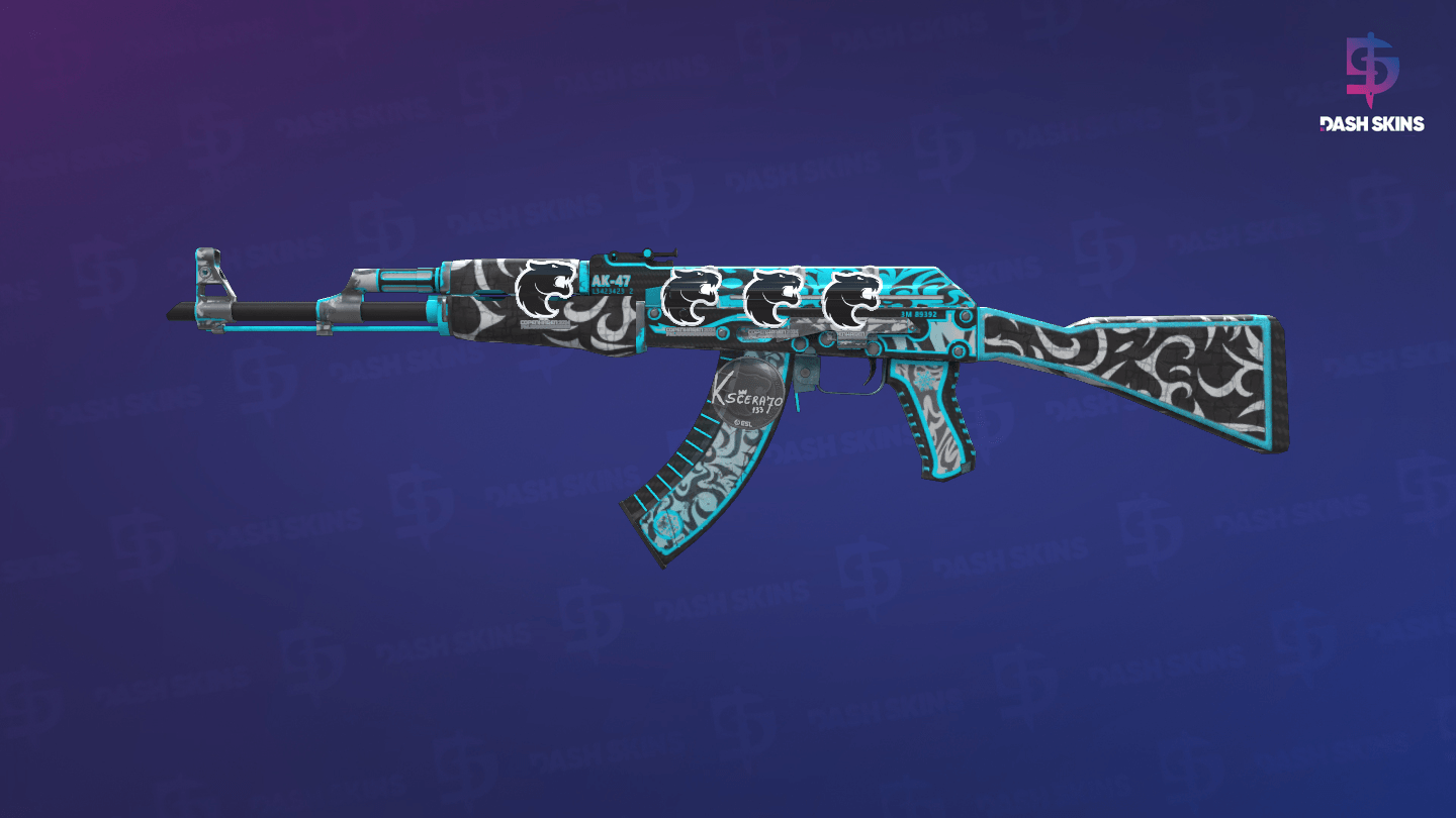 AK-47 | Frontside Misty (Field-Tested) Screenshot Playside