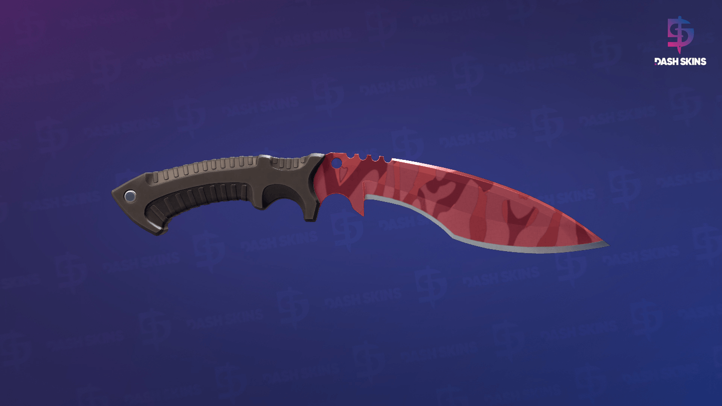 ★ Kukri Knife | Slaughter (Minimal Wear) Screenshot Playside