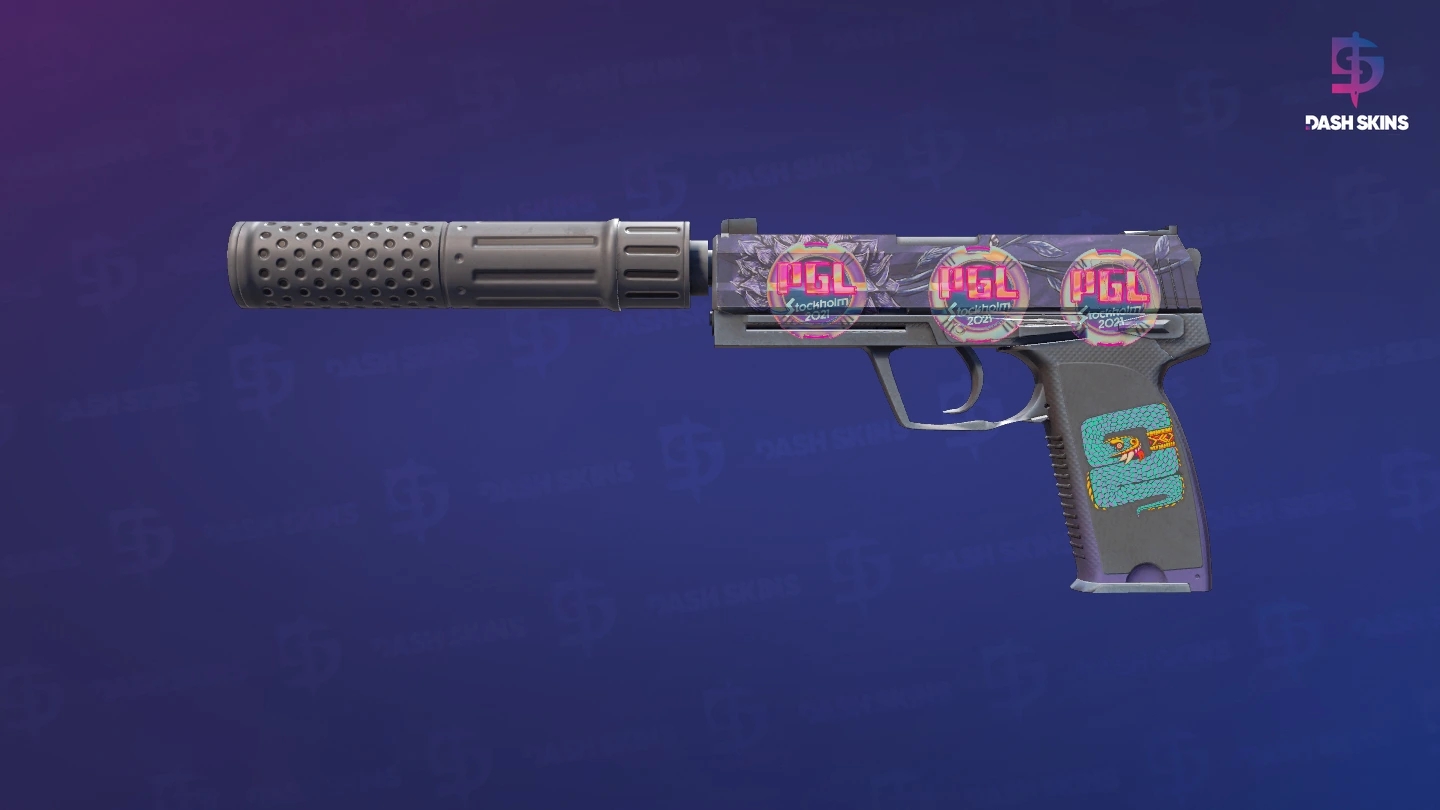 USP-S | Black Lotus (Field-Tested) Screenshot Playside